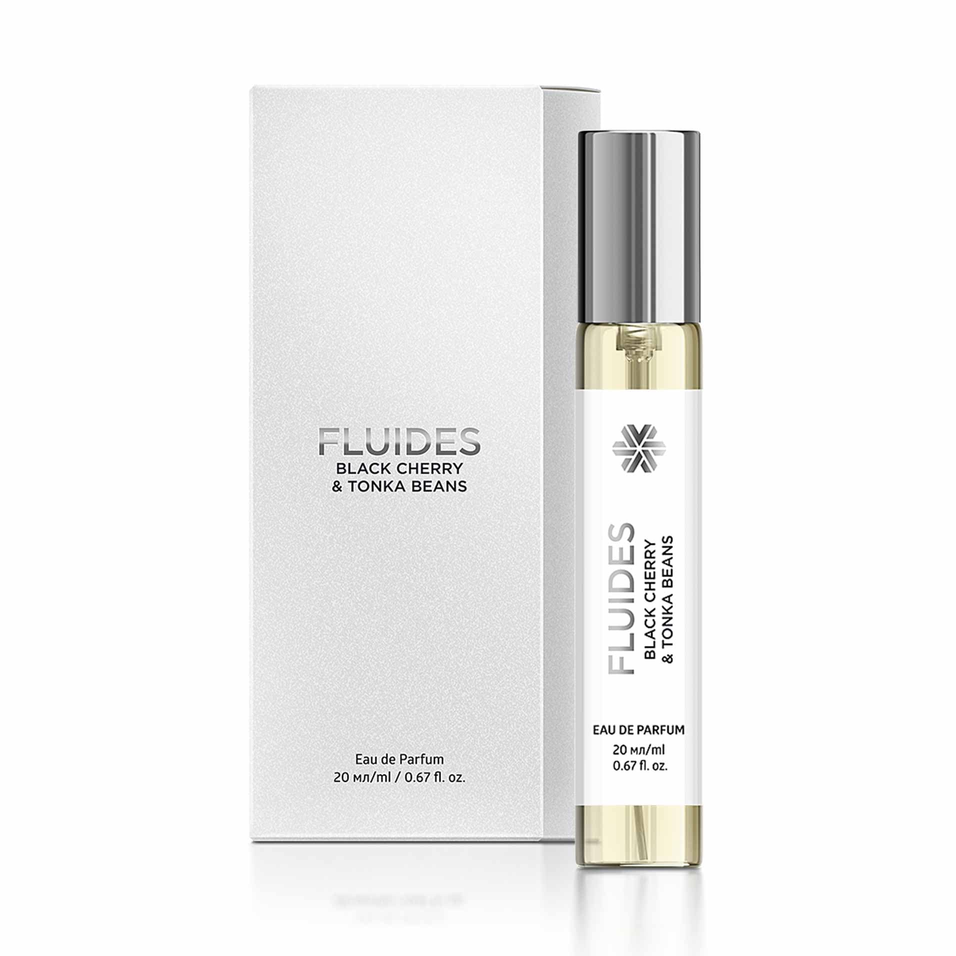 FLUIDES Black Cherry & Tonka Beans, оби атр, 20 мл