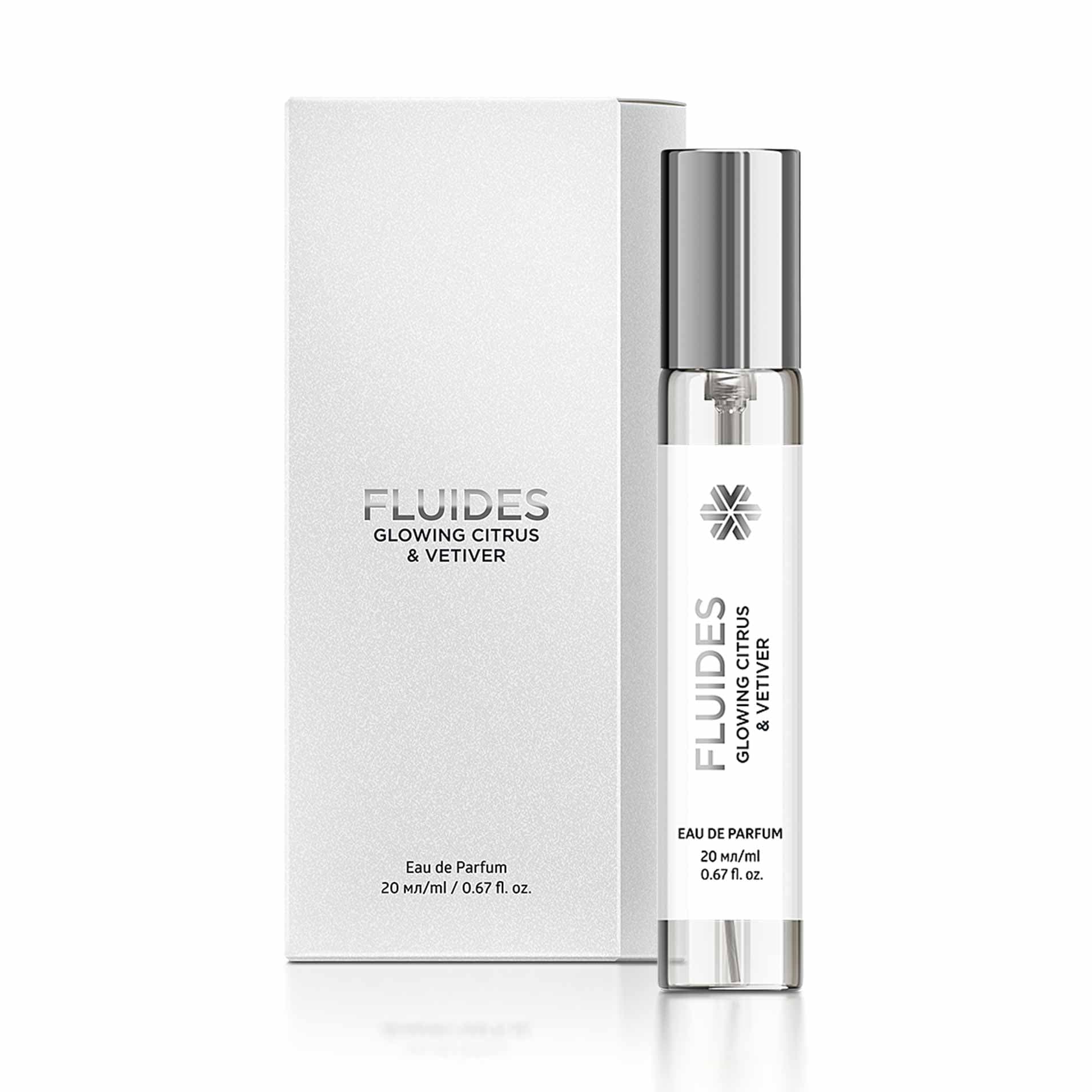 FLUIDES Glowing Citrus & Vetiver, оби атр, 20 мл