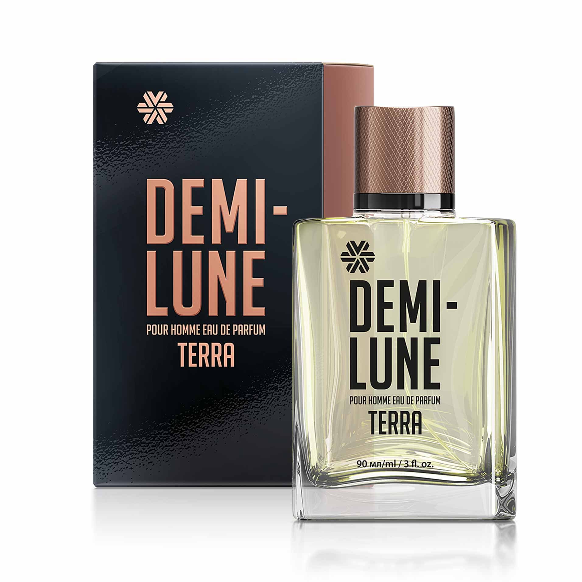 Demi-Lune Terra, оби атр барои мардон, 90 мл